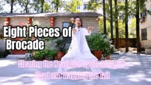 Eight Pieces of Brocade (Baduanjin) Shaking the Head and Wagging the Tail to Clear the Heart Fire Calming the Mind & Releasing Excess Heat