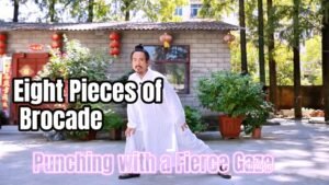 Eight Pieces of Brocade (Baduanjin) Punching with a Fierce Gaze Awakening Power, Confidence & Inner Strength